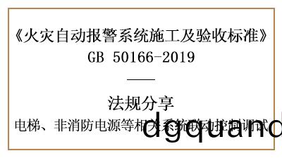電梯、非(fei)消(xiao)防(fang)電源等(deng)相(xiang)關(guan)係統聯動控製調(diao)試(shi)要求(qiu)—四(si)川(chuan)國(guo)晉消(xiao)防分(fen)亯(xiang)