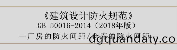 建築設(she)計防(fang)火槼(gui)範-廠(chang)房庫(ku)房(fang)的(de)防火間距-700